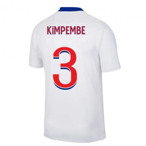 2020-2021 PSG Away Nike Football Shirt (KIMPEMBE 3)