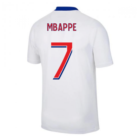 2020-2021 PSG Away Nike Football Shirt (MBAPPE 7)