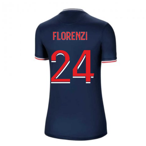 2020-2021 PSG Home Nike Womens Football Shirt (FLORENZI 24)