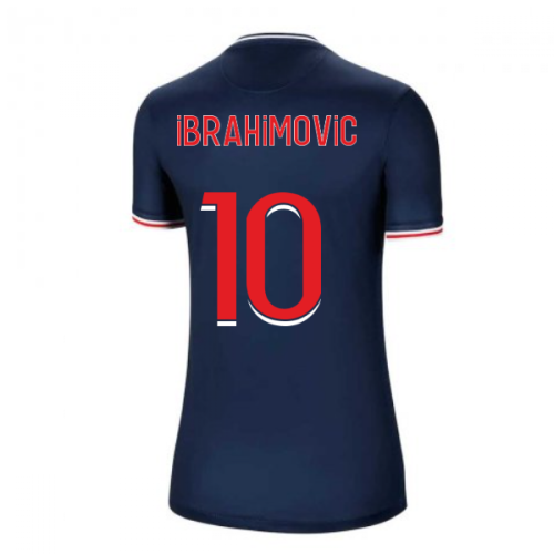 2020-2021 PSG Home Nike Womens Football Shirt (IBRAHIMOVIC 10)