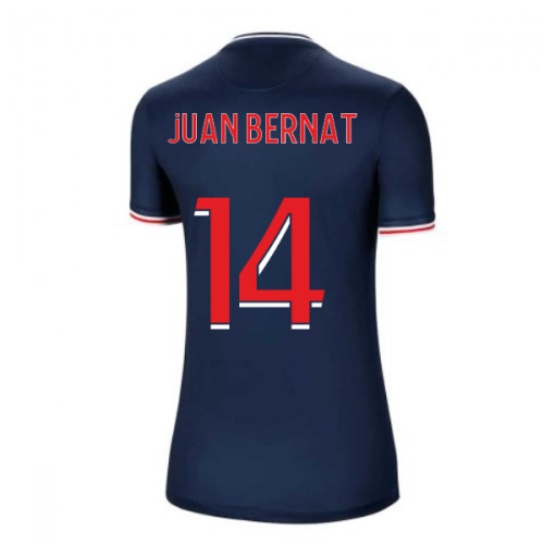 2020-2021 PSG Home Nike Womens Football Shirt (JUAN BERNAT 14)