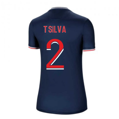 2020-2021 PSG Home Nike Womens Football Shirt (T.SILVA 2)