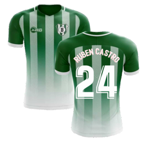 2024-2025 Real Betis Home Concept Football Shirt (Ruben Castro 24)