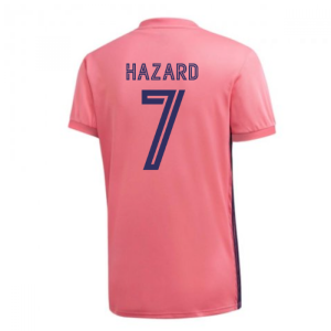 2020-2021 Real Madrid Adidas Away Football Shirt (HAZARD 7)