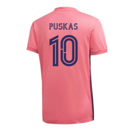 2020-2021 Real Madrid Adidas Away Football Shirt (PUSKAS 10)