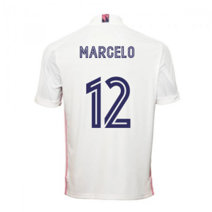 2020-2021 Real Madrid Adidas Home Football Shirt (MARCELO 12) 2020-2021 Real Madrid Adidas Home Football Shirt (MARCELO 12)