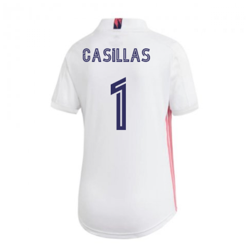 2020-2021 Real Madrid Adidas Womens Home Shirt (CASILLAS 1)