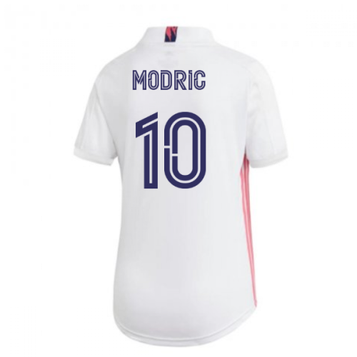 2020-2021 Real Madrid Adidas Womens Home Shirt (MODRIC 10)