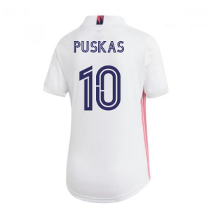 2020-2021 Real Madrid Adidas Womens Home Shirt (PUSKAS 10)