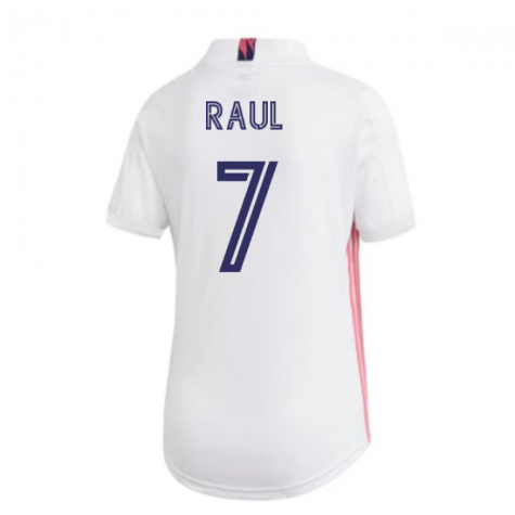 2020-2021 Real Madrid Adidas Womens Home Shirt (RAUL 7)