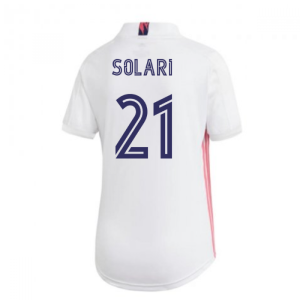2020-2021 Real Madrid Adidas Womens Home Shirt (SOLARI 21) 2020-2021 Real Madrid Adidas Womens Home Shirt (SOLARI 21)