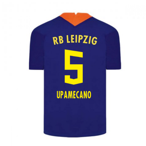 2020-2021 Red Bull Leipzig Away Nike Football Shirt (UPAMECANO 5)