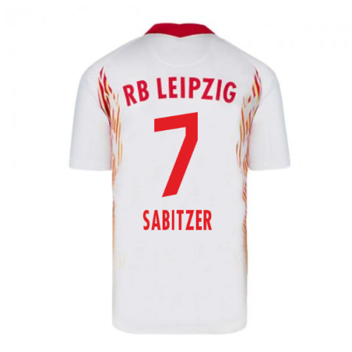 2020-2021 Red Bull Leipzig Home Nike Football Shirt (SABITZER 7)