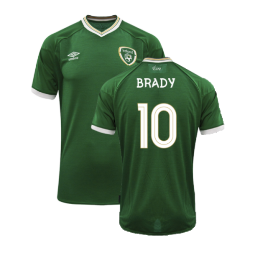 2020-2021 Republic of Ireland Home Shirt (BRADY 10)