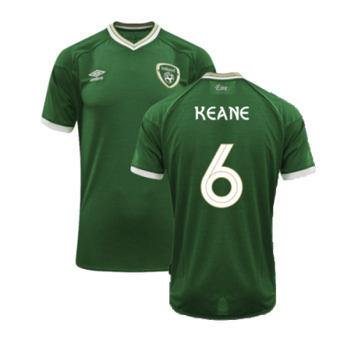 2020-2021 Republic of Ireland Home Shirt (Kids) (KEANE 6)