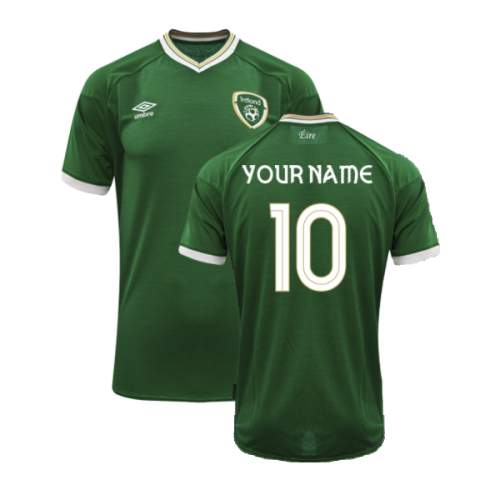 2020-2021 Republic of Ireland Home Shirt (Your Name)