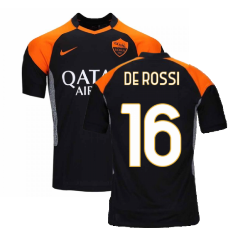 2020-2021 Roma 3rd Shirt (Kids) (DE ROSSI 16)