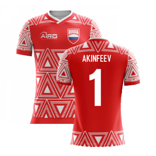 2024-2025 Russia Airo Concept Home Shirt (Akinfeev 1) - Kids