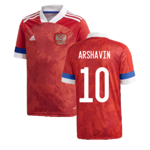 2020-2021 Russia Home Adidas Football Shirt (Kids) (ARSHAVIN 10)