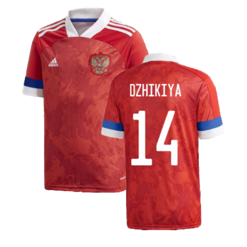 2020-2021 Russia Home Adidas Football Shirt (Kids) (DZHIKIYA 14)