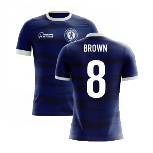 2024-2025 Scotland Airo Concept Home Shirt (Brown 8)