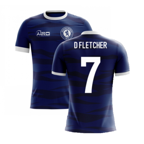 2024-2025 Scotland Airo Concept Home Shirt (D Fletcher 7)