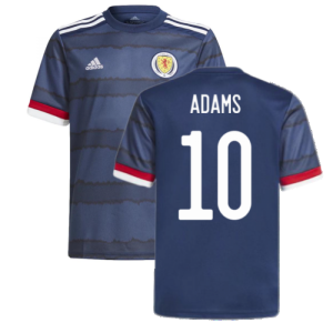 2020-2021 Scotland Home Adidas Football Shirt (Adams 10)