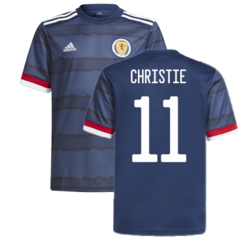 2020-2021 Scotland Home Adidas Football Shirt (Christie 11)