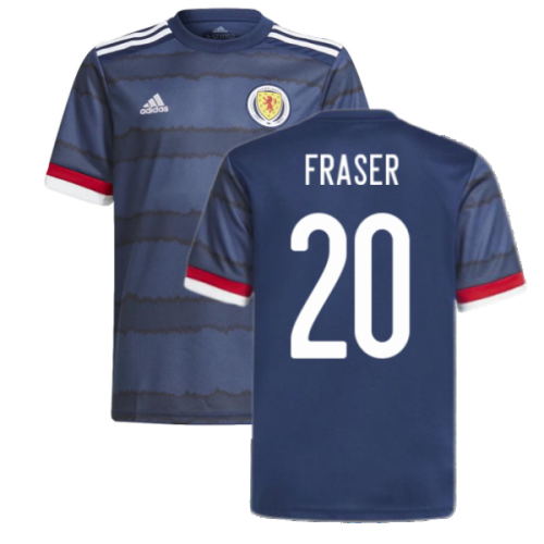 2020-2021 Scotland Home Adidas Football Shirt (Fraser 20)