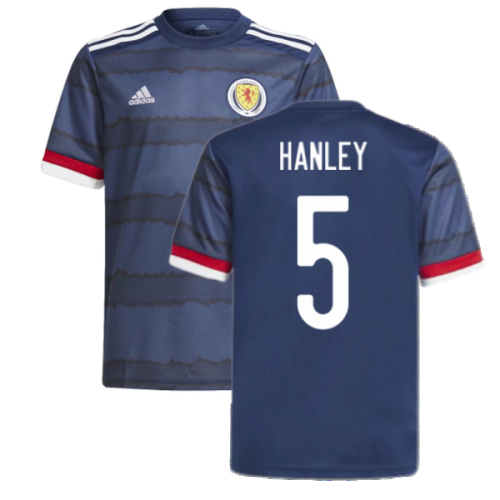 2020-2021 Scotland Home Adidas Football Shirt (Hanley 5)