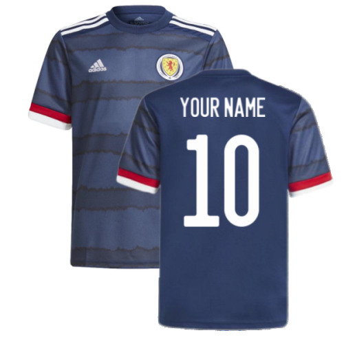 2020-2021 Scotland Home Adidas Football Shirt (Your Name)