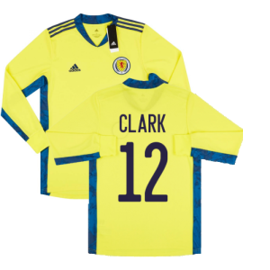 2020-2021 Scotland LS Goalkeeper Shirt (Yellow) (CLARK 12)