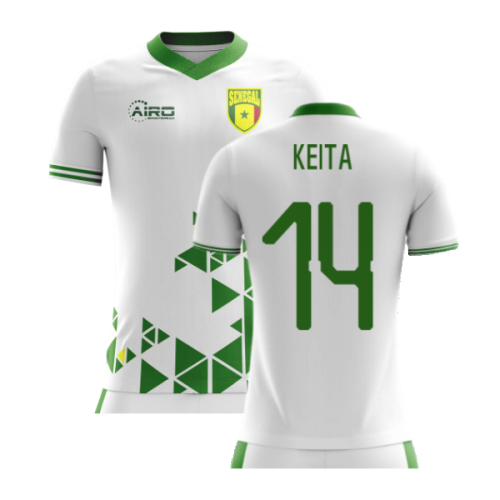 2024-2025 Senegal Home Concept Football Shirt (Keita 14) - Kids