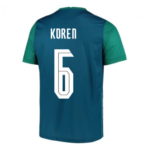 2020-2021 Slovenia Away Nike Football Shirt (KOREN 6)