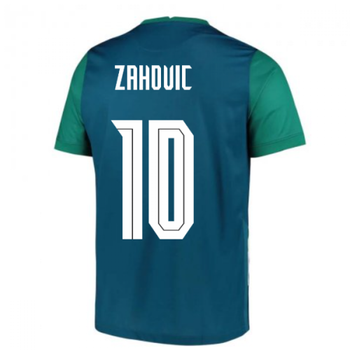 2020-2021 Slovenia Away Nike Football Shirt (ZAHOVIC 10)