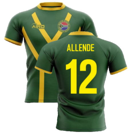 2024-2025 South Africa Springboks Flag Concept Rugby Shirt (Allende 12)