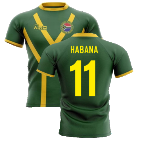 2024-2025 South Africa Springboks Flag Concept Rugby Shirt (Habana 11)