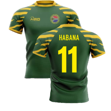 2024-2025 South Africa Springboks Home Concept Rugby Shirt (Habana 11)