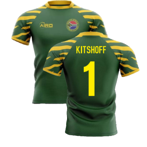 2024-2025 South Africa Springboks Home Concept Rugby Shirt (Kitshoff 1)