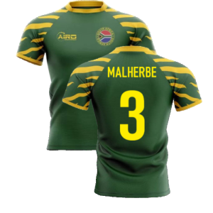 2024-2025 South Africa Springboks Home Concept Rugby Shirt (Malherbe 3)