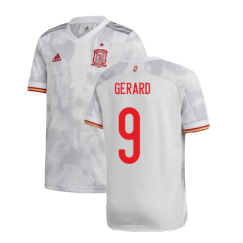 2020-2021 Spain Away Shirt (GERARD 9)