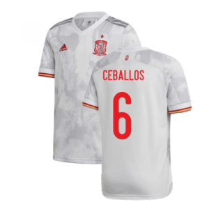 2020-2021 Spain Away Shirt (Kids) (CEBALLOS 6)