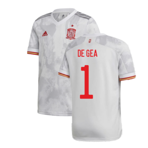 2020-2021 Spain Away Shirt (Kids) (DE GEA 1)