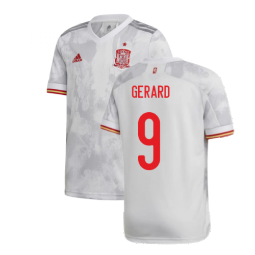 2020-2021 Spain Away Shirt (Kids) (GERARD 9)