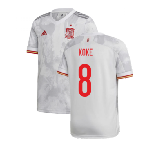 2020-2021 Spain Away Shirt (Kids) (KOKE 8)