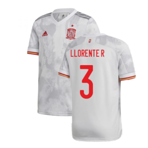 2020-2021 Spain Away Shirt (Kids) (LLORENTE R 3)