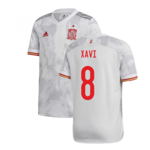 2020-2021 Spain Away Shirt (Kids) (XAVI 8)