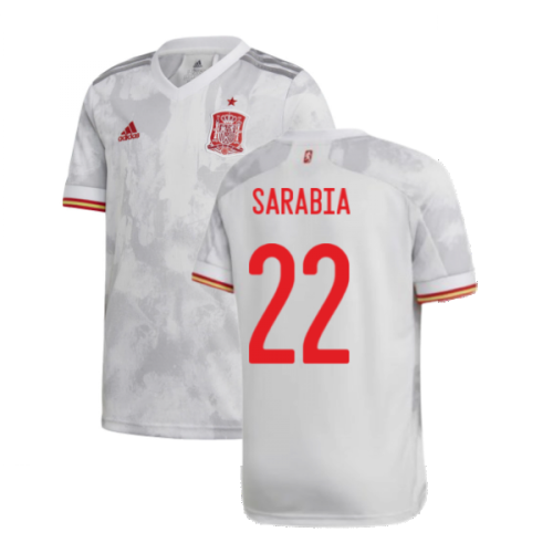 2020-2021 Spain Away Shirt (SARABIA 22)