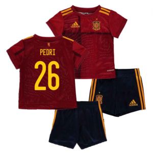 2020-2021 Spain Home Adidas Baby Kit (PEDRI 26)