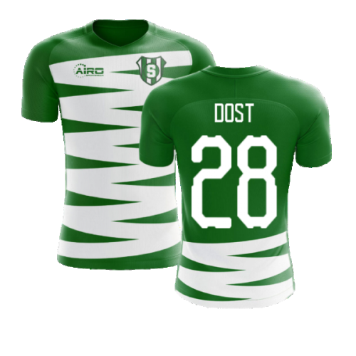 2024-2025 Sporting Lisbon Home Concept Football Shirt (Dost 28)